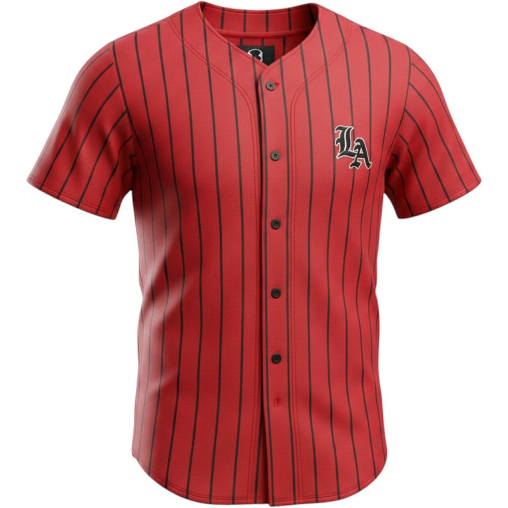 WXYZ Button-Up Shirt‎ Mens Large Red LA